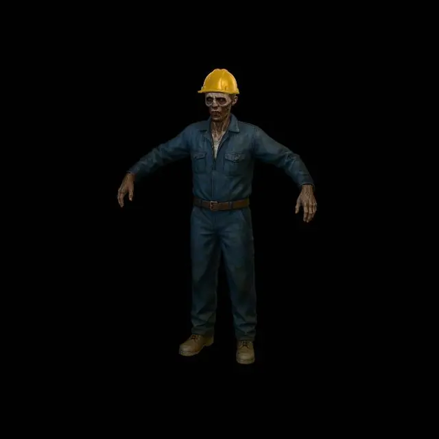 3D model for Zombie #24