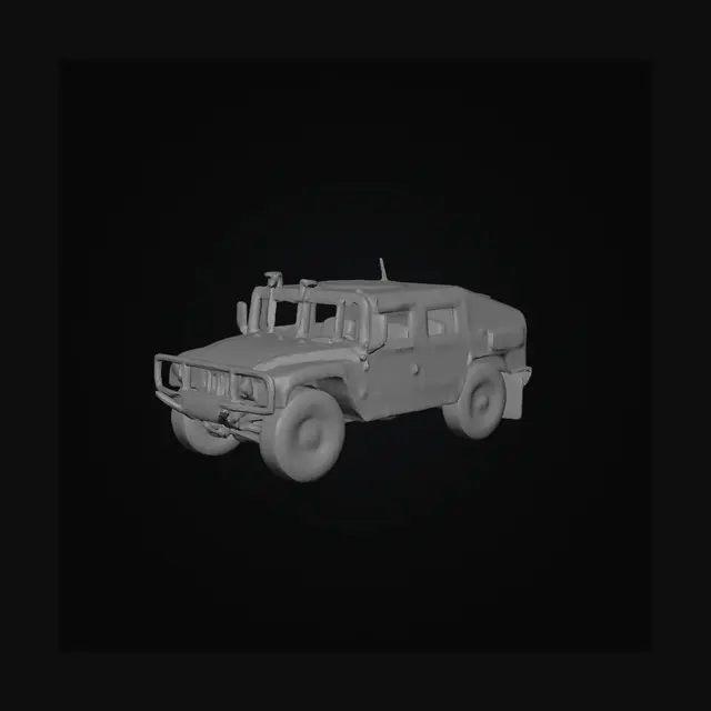 3D model for Desert Patrol Vehicle
