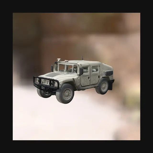 3D model for Desert Patrol Vehicle