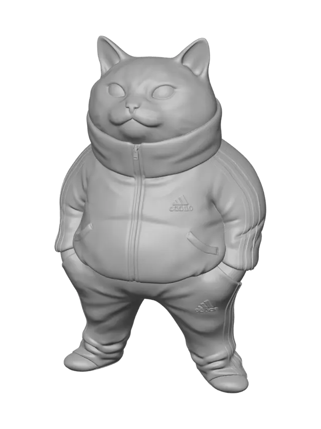 3D model for Track Suit Tabby