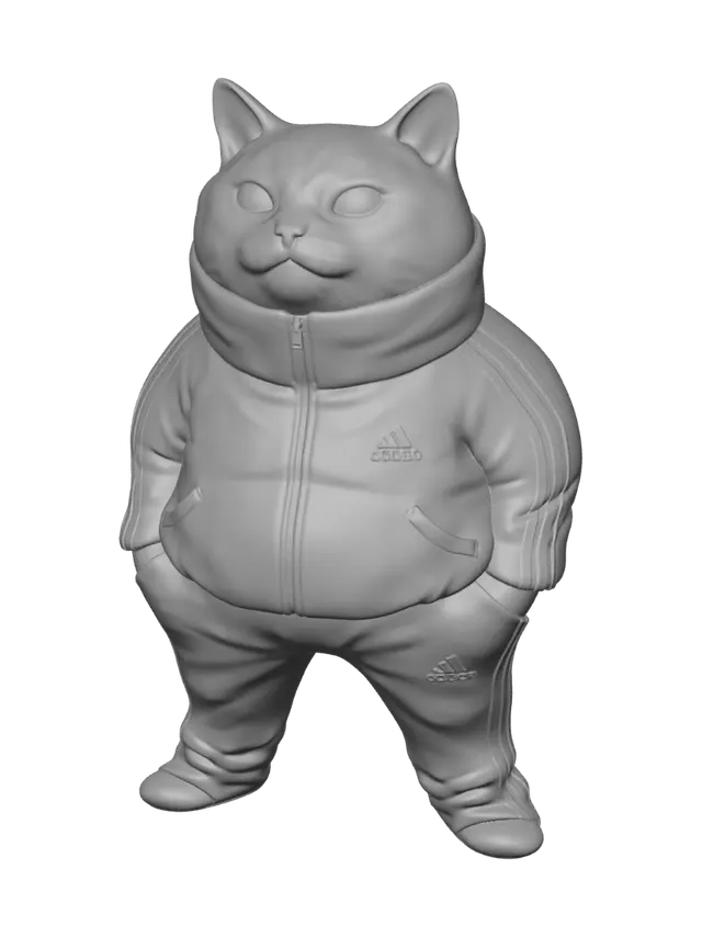 3D model for Track Suit Tabby