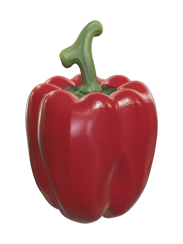 3D model for Bellpepper