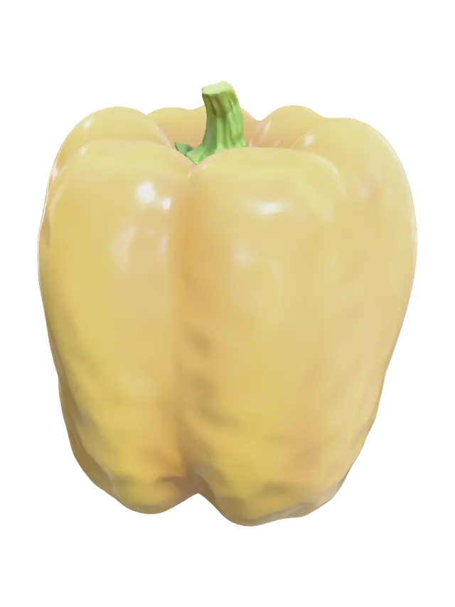 3D model for Realistic Bellpepper