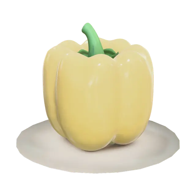 Modello 3D Fantasy Bellpepper - Fable, generato dall’IA