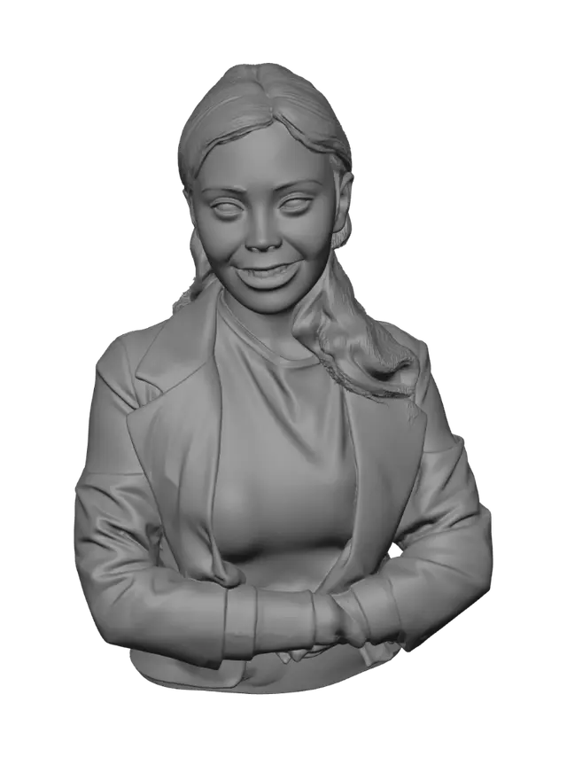 3D model for Smiling Professional Portrait