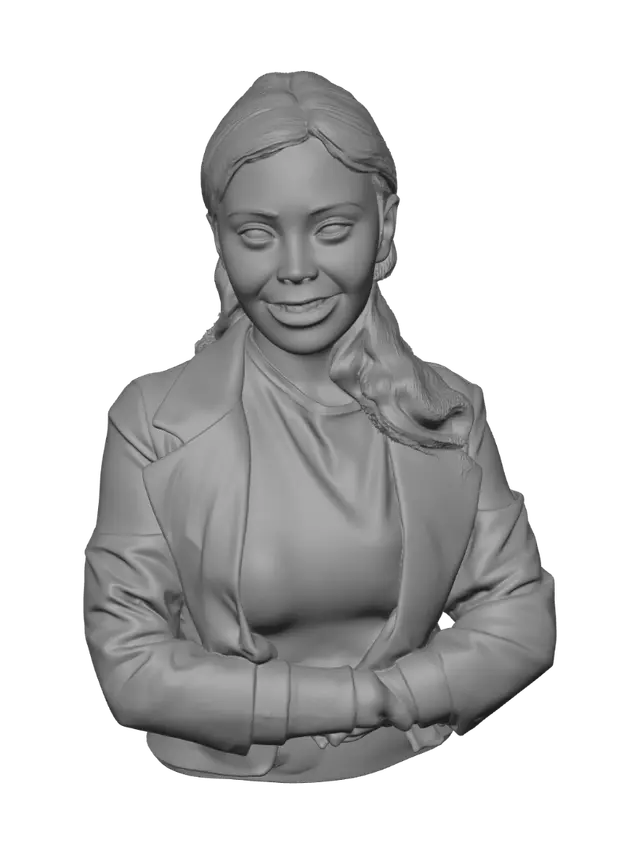 3D model for Smiling Professional Portrait