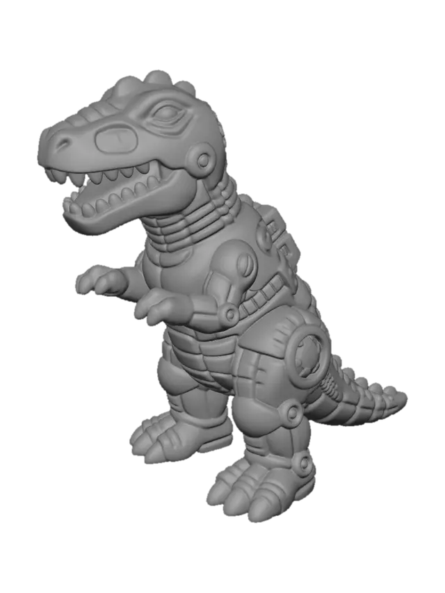 3D model for dinobot snarl in dino mode