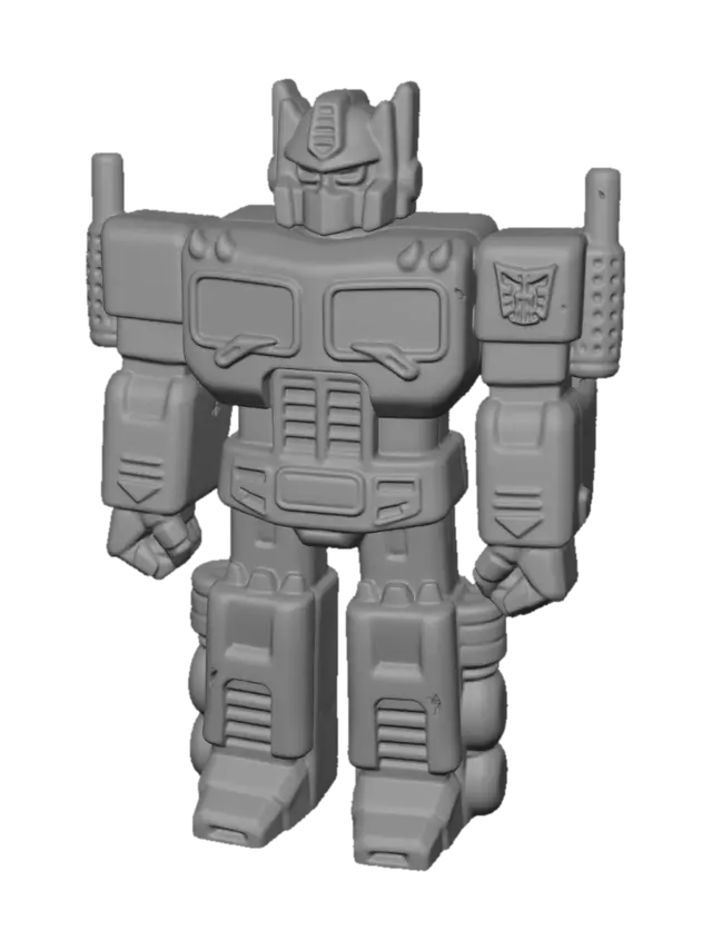 3D model for optimus prime in robot form