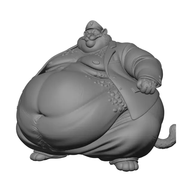 3D model for Big Cat on Patrol