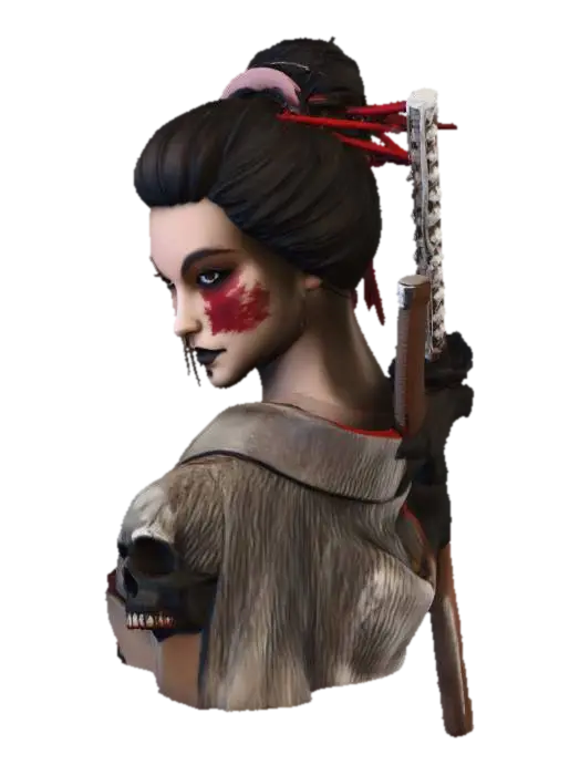 3D model for Geisha
