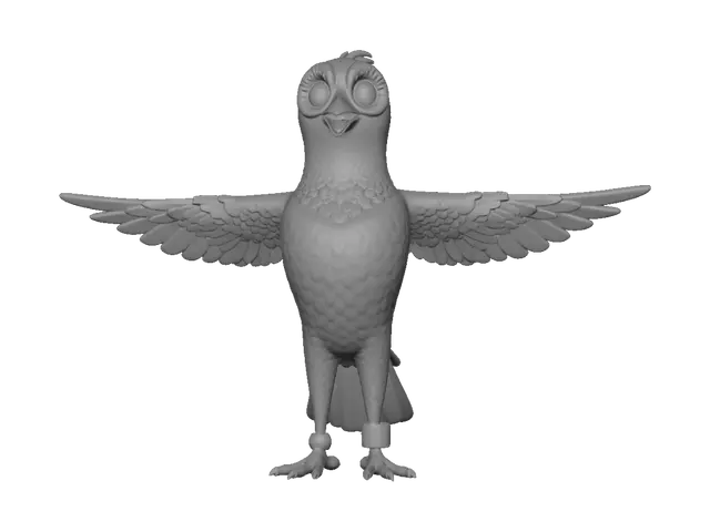 3D model for Joyful Pigeon
