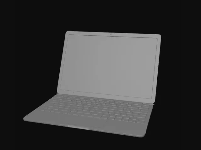 3D model for Cozy Evening Desk with Laptop and Salt Lamp
