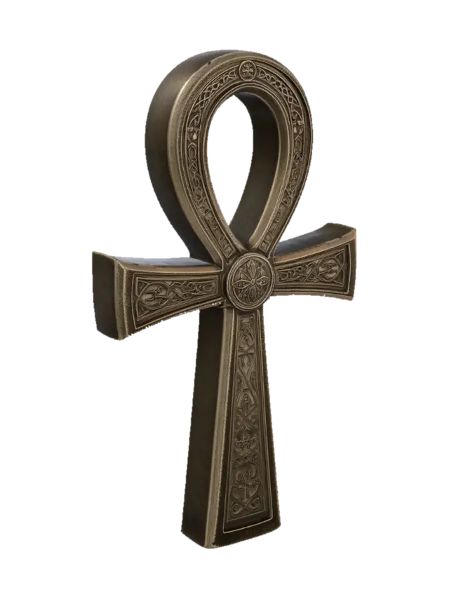3D model for Ornate Bronze Ankh