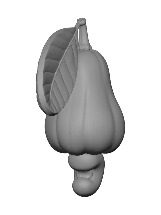3D model for Cashew Apple and Nut