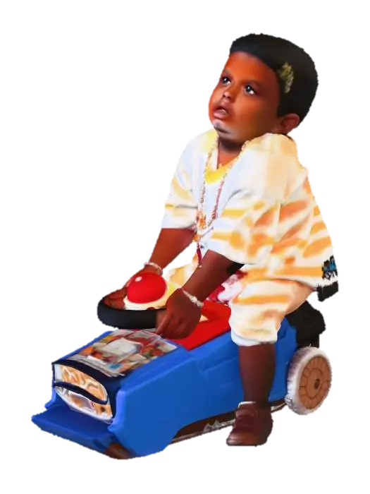 Toy Adventure - Playtime 3D model, AI generated