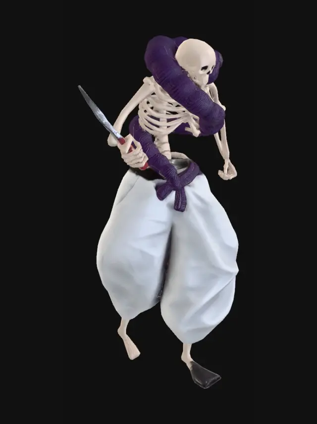 3D model for Skeleton Embrace