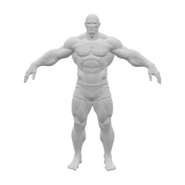3D model for Titanic Physique