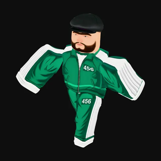 3D model for Emerald Tracksuit 456