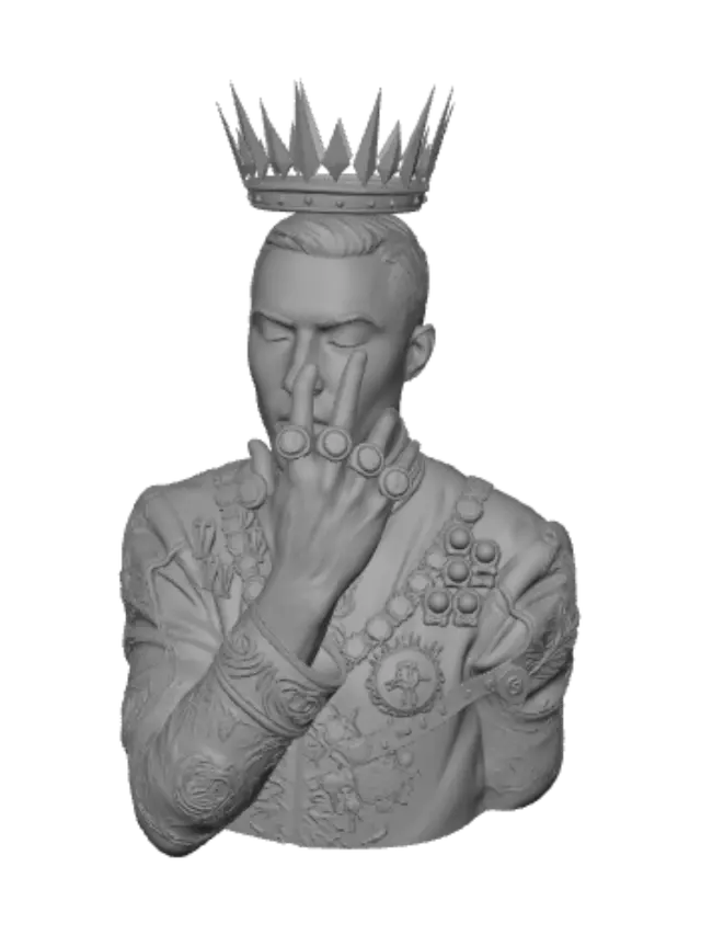 3D model for Crowned GOAT: CR7 Forever