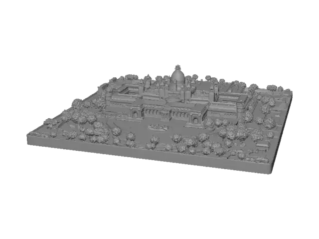 3D model for Victoria Memorial Kolkata