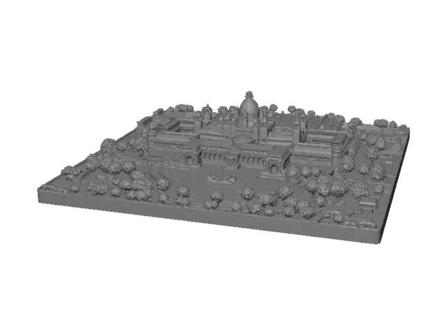 3D model for Victoria Memorial Kolkata