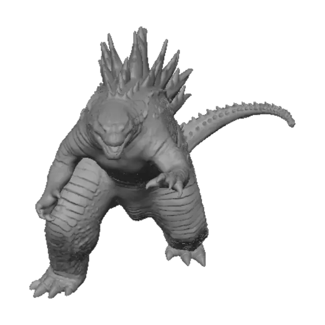 3D model for Godzilla