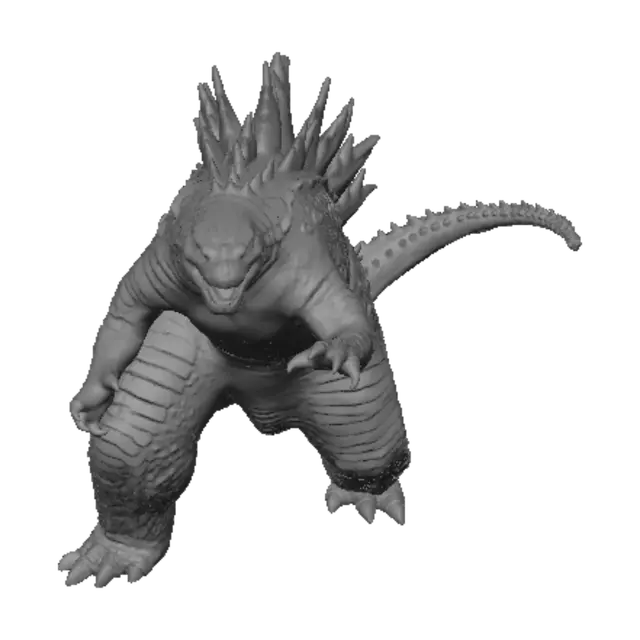 3D model for Godzilla