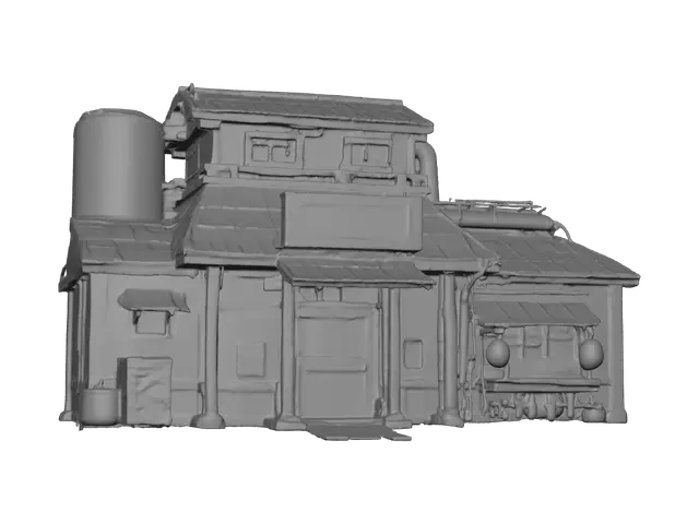 3D model for Hidden Leaf Village House