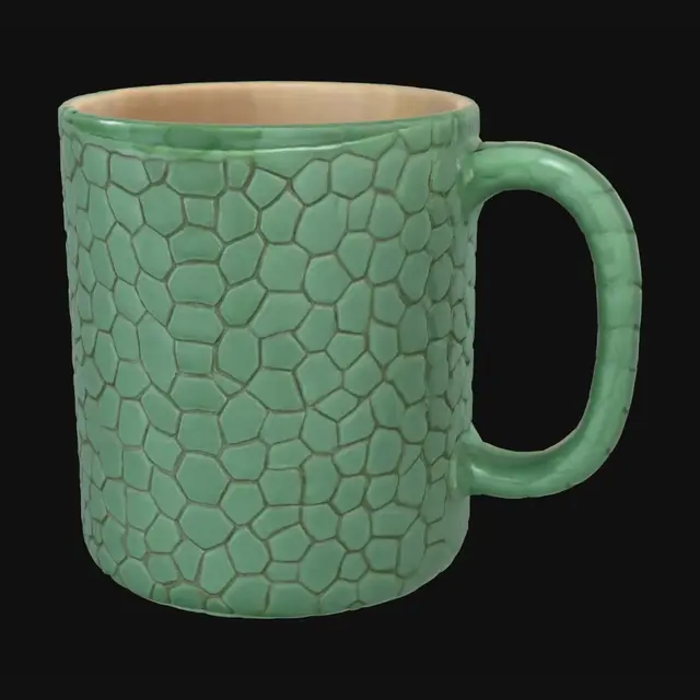 3D model for Green Scale Mug