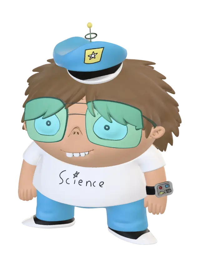 3D model for Captain Science