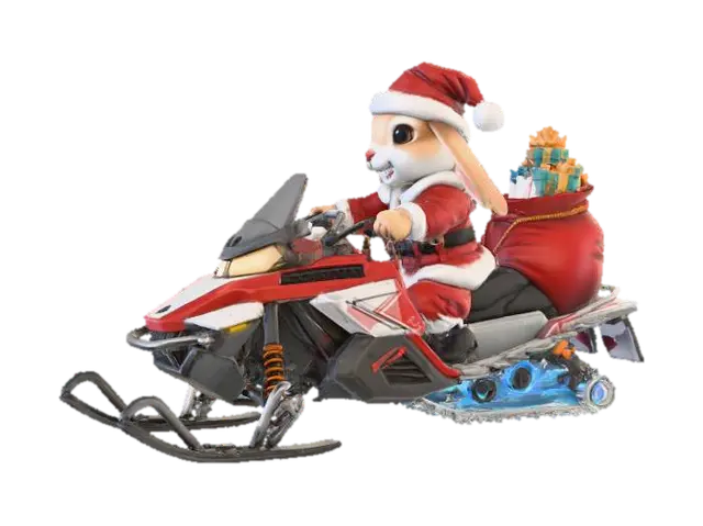3D model for Santa Bunny's Snow Adventure