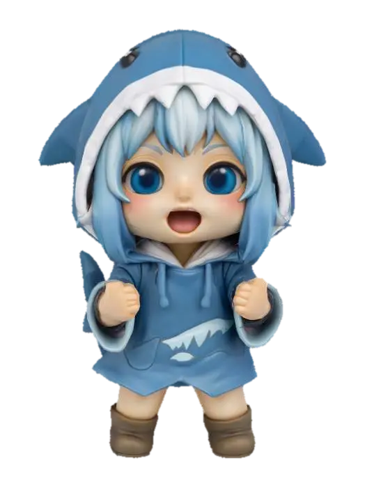 3D model for Shark Hoodie NPC