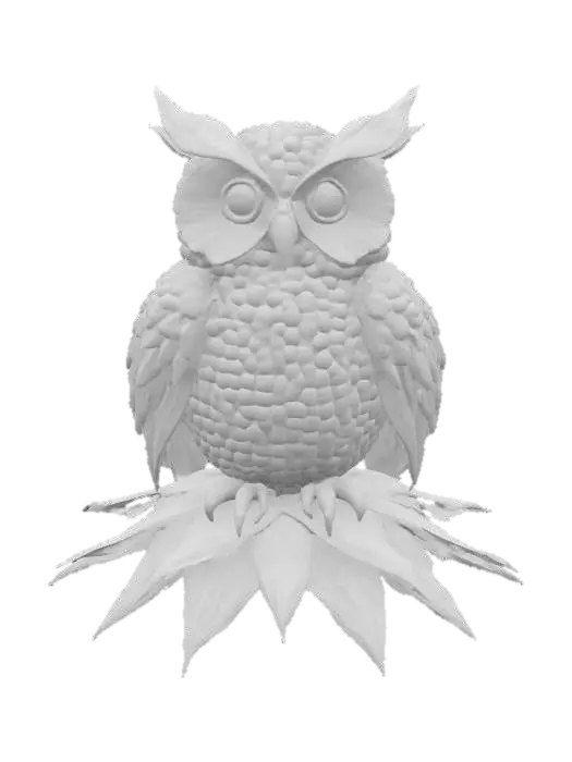3D model for Legendary Corn Owl , #AroundTheWorld#