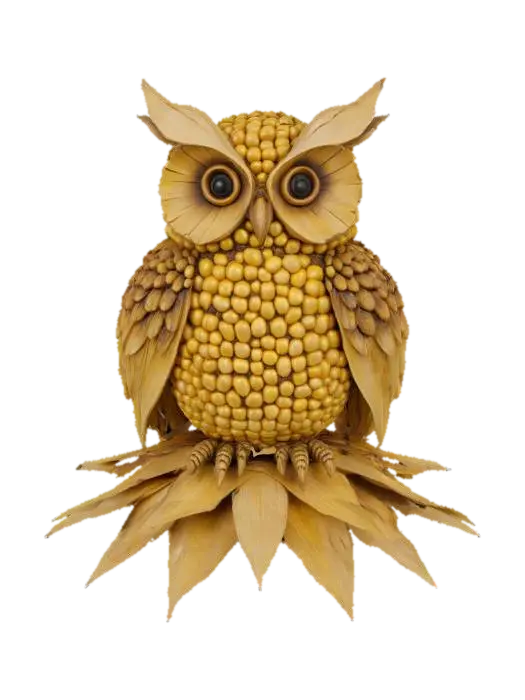 3D model for Legendary Corn Owl , #AroundTheWorld#