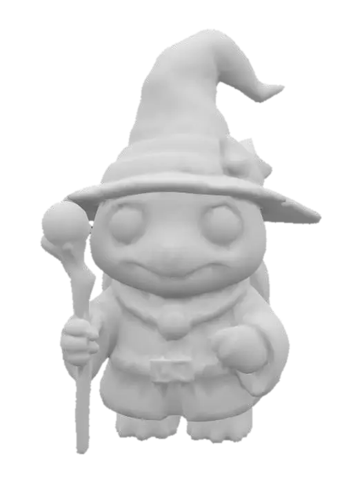 3D model for Wizard Turtle, #AroundTheWorld#