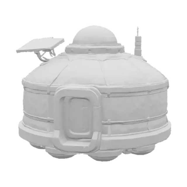 3D model for [Mongolia] Space Ger (Yurt), #AroundTheWorld#