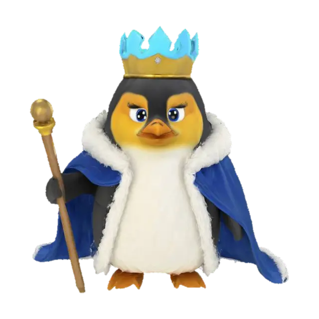 [Antarctica] Emperor Penguin Emperor , #AroundTheWorld# 3D model, vytvořený pomocí AI