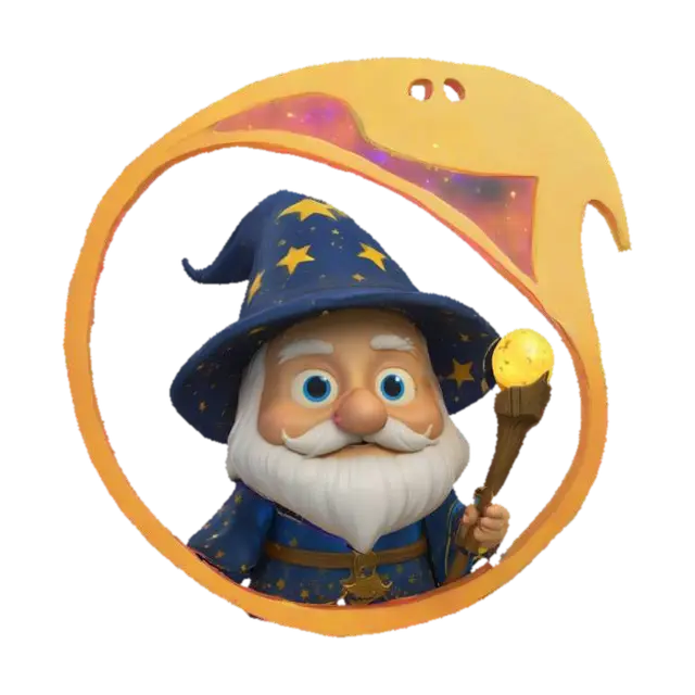 3D model for Wizard emblem , #emblem#