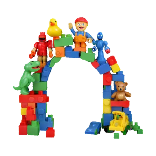 Building Blocks , #arch# - Dino 3D model, vytvořený pomocí AI