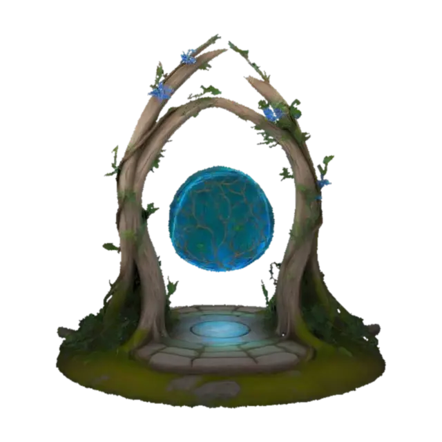 3D model for Enchanted Forest, #arch#