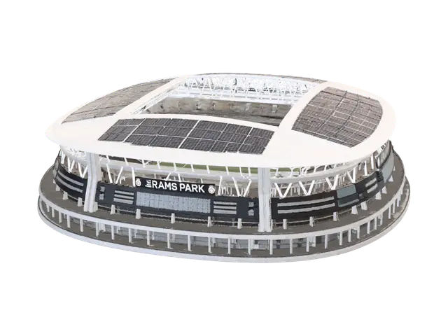 Ramspark Galatasaray - Gs 3D model, vytvořený pomocí AI