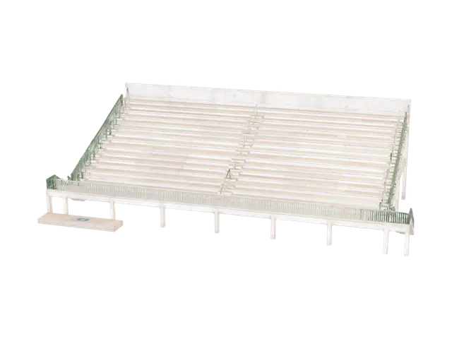 Arquibancada - Rail 3D model, vytvořený pomocí AI