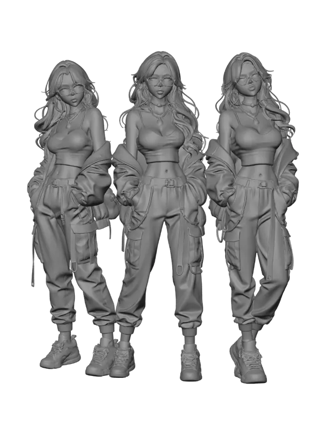 3D model for Chromatic Trio