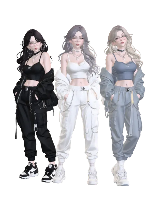 3D model for Chromatic Trio