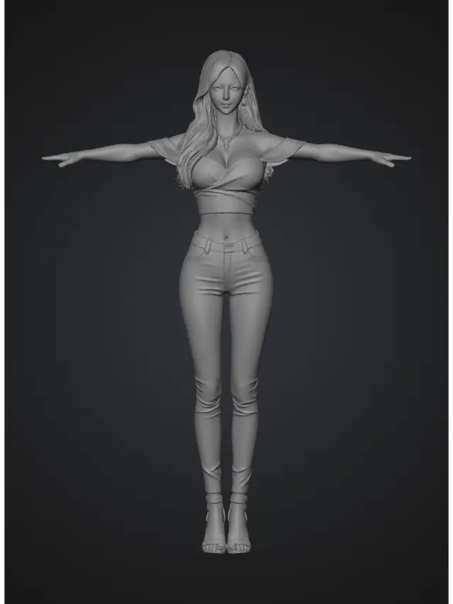 3D model for Outstretched Grace