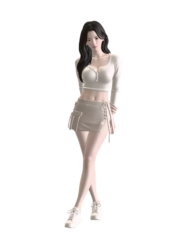 3D model for Sunlit Beige Ensemble