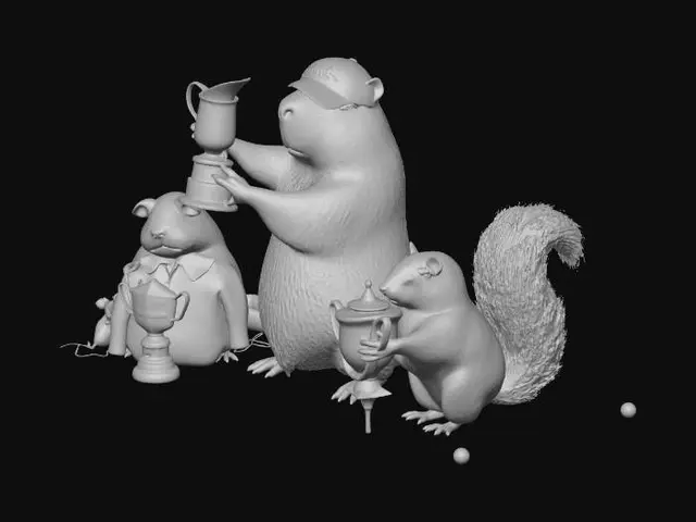 3D model for Rodent Golf Masters