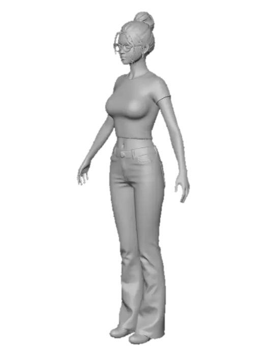 3D model for Casual Elegance