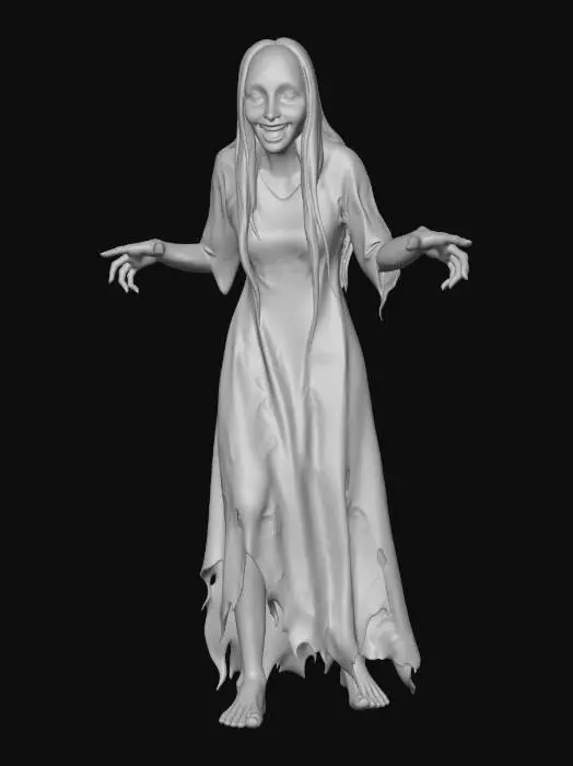 3D model for The Grinning Ghost in the Hall