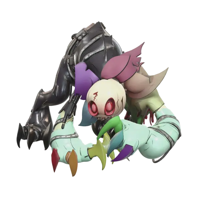 3D model for Low-Poly Twisted Dandy